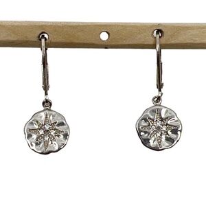 Sterling silver cubic zirconia earrings - GM421